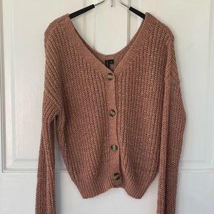 Moon & Madison chunky knit cardigan